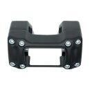 Clubstyle Riser Kit Height: 7", For 1" Handlebar, Digital Instrument Black Satin