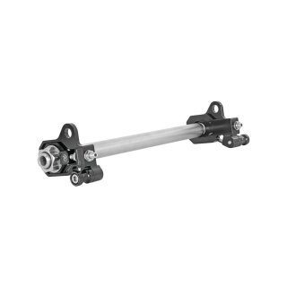 Rear Axle Adjuster Kit for Touring Models Black