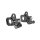 Rear Axle Adjuster Kit for Touring Models Black