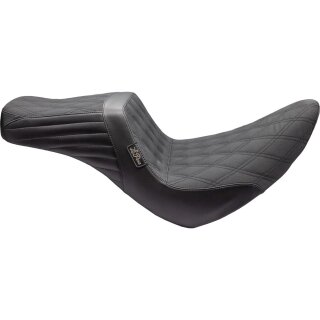 Tailwhip Seat Double Diamond Gripp Tape, Driver Seating: 12.25" Wide, Passenger Seating 7" Wide Black Vinyl