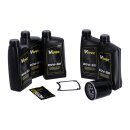 MCS, Big Oil service kit. Full synthetic. Black filter