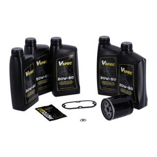 MCS, Big Oil service kit. Full synthetic. Black filter