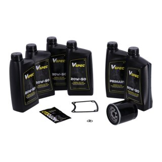 MCS, Big Oil service kit. Full synthetic. Black filter