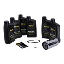 MCS, Big Oil service kit. Full synthetic. Chrome filter