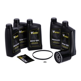 MCS, Big Oil service kit. Mineral. Black filter