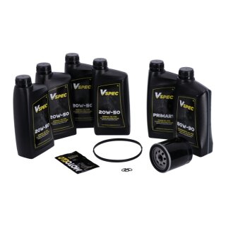 MCS, Big Oil service kit. Mineral. Black filter