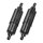Bitubo, WME dual shock absorber set. Black SC. 306mm