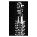 *2 WEEKS EXTRA TRANSIT TIME* Bitubo, WME dual shock absorber set. Chrome. 341mm
