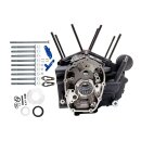 S&S, M8 MK-Series Touring crankcases. Black.