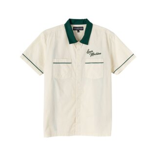 Loser Machine Over the line t-shirt bone/green
