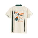 Loser Machine Over the line t-shirt bone/green