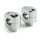 13 1/2 Scum risers. Chrome. 1-1/4" rise