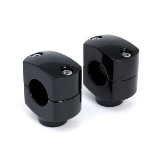 13 1/2 Scum risers. Black. 1-1/4" rise