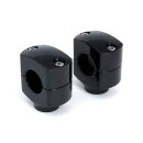 13 1/2 Scum risers. Black. 1-1/4" rise