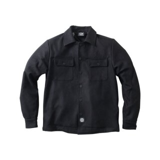 WCC Wool lined Plaidshirt black