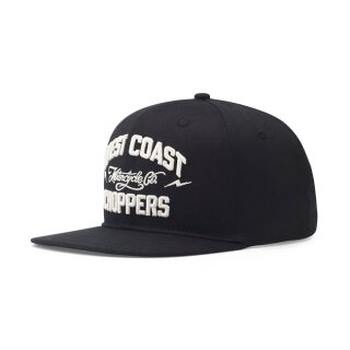 WCC Motocycle CO. Flatbill hat black