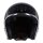 Jet Helm skull bucket schwarz Flammen Gold 13 1/2 ECE 22.06