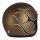 Jet Helm skull bucket Gold matt Flammen 13 1/2 ECE 22.06