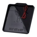 DMP License plate frame. 5.0 GLOSS BLACK IT.