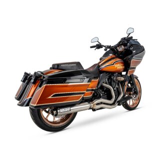 Vance Hines Supersport 2-1 Edelstahl Auspuffanlage für Harley Touring 17-23