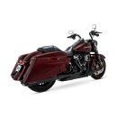 Vance & Hines Twin Slash Round Slip-ons. Black...