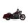 Vance & Hines Twin Slash Round Slip-ons. Black Touring 17-24