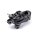 Brembo, 484 custom bolt-on caliper. Right front. Black