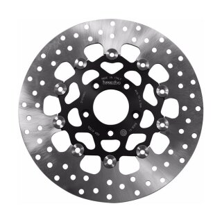 Brembo, stainless floating brake rotor. Front L/R