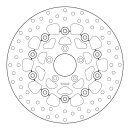 Brembo, stainless floating brake rotor. Front L/R