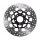 Brembo, stainless floating brake rotor. Front L/R