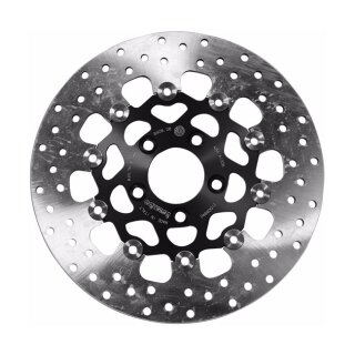 Brembo, stainless floating brake rotor. Rear