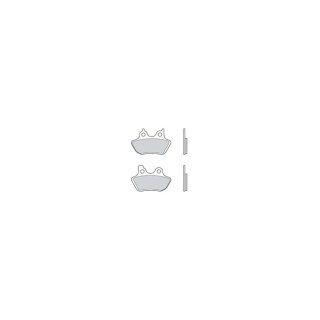 Brembo, brake pad set. Organic. Front/rear