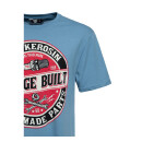 King Kerosin Garage Built t-shirt smoke blue