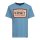 King Kerosin Contrast Seam Whiskey t-shirts sky blue