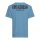 King Kerosin Contrast Seam Whiskey t-shirts sky blue