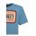 King Kerosin Contrast Seam Whiskey t-shirts sky blue