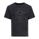 King Kerosin Dont Tread On Me t-shirt oilwashed black