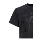 King Kerosin Dont Tread On Me t-shirt oilwashed black