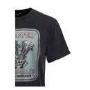 King Kerosin Chopper t-shirt oilwashed black