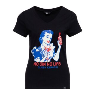 Queen Kerosin No Gin No Life t-shirt black