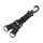 Army Surplus Carabiner keychain holder black