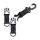 Army Surplus Carabiner keychain holder black