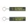 Army Surplus No Mission/Sacrifice keychain