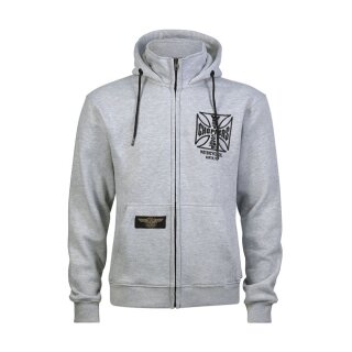 WCC Og Atx Zip hoodie grey melange