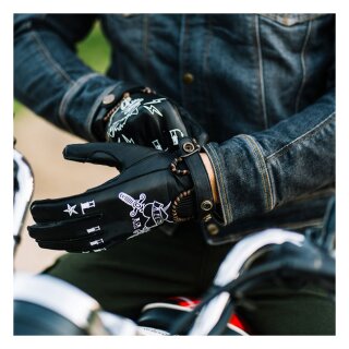 By City Second Skin gloves tattoo black size L