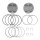 KB, M8 107" to 124" big bore conversion piston kit. STD