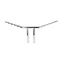 Burly, 1-1/4" riser drag bar. 9.5" rise. Chrome