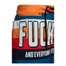 King Kerosin Fuck You swimshort turquoise