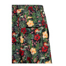 King Kerosin Hawaiian Plants swimshort black