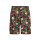 King Kerosin Hawaiian Plants swimshort black